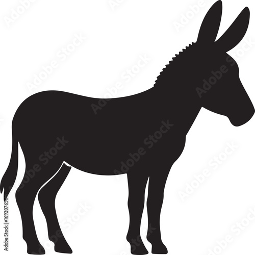 donkey vector illustration