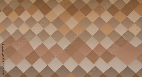 Geometric design with shades of brown for modern backdrops and textiles