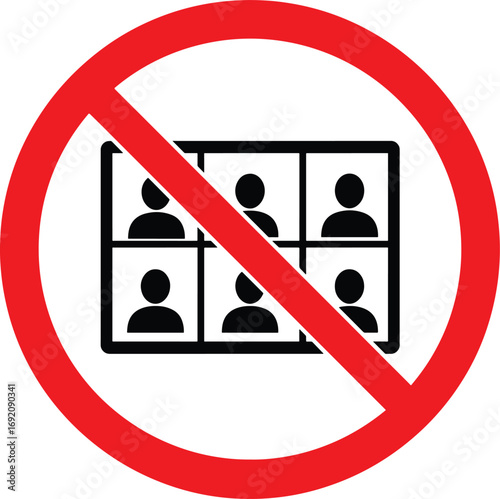 Avoid video calls with many participants and online meetings for better concentration and health