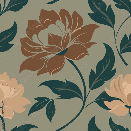 seamless floral background