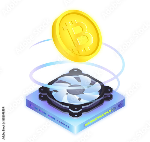 Bitcoin mining with a GPU card