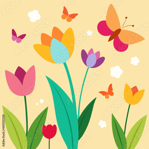 seamless floral pattern