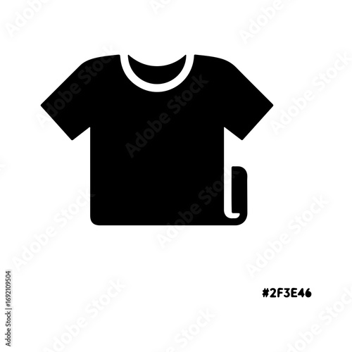 T-shirt icon with transparent background