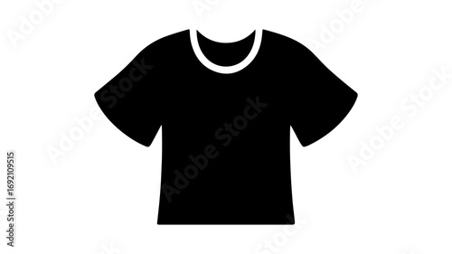 T-shirt icon with transparent background