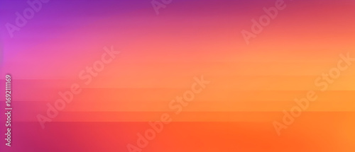 Watercolor background orange to violet gradient color