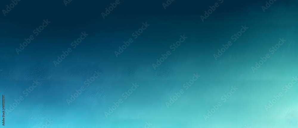 Obraz premium Watercolor background navy to cyan gradient color