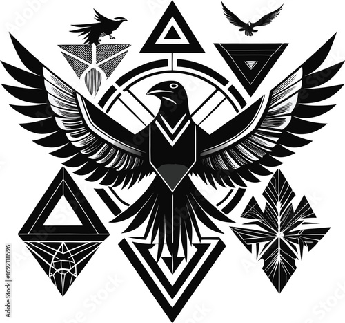 Eagle Art Collection: Bold, Fierce & Patriotic Illustrations