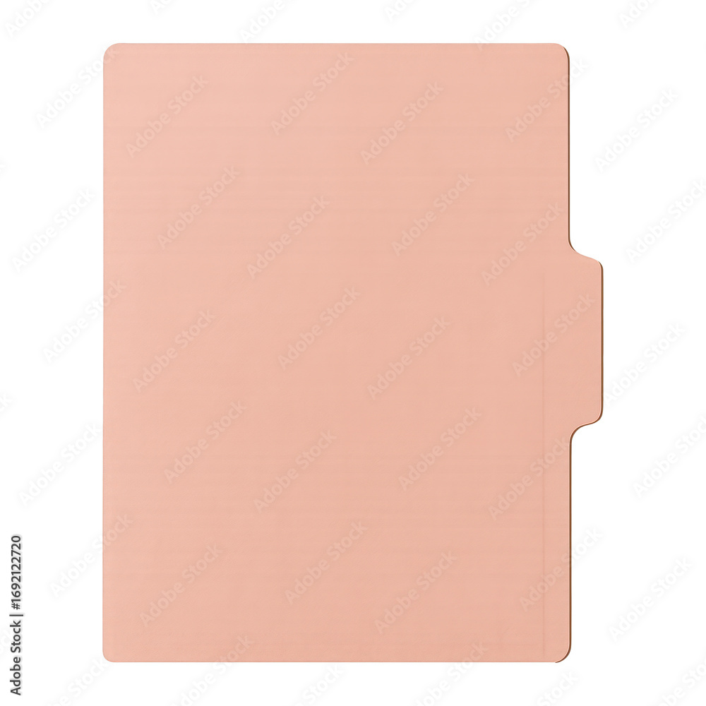 Fototapeta premium PNG Minimalist pink file folder
