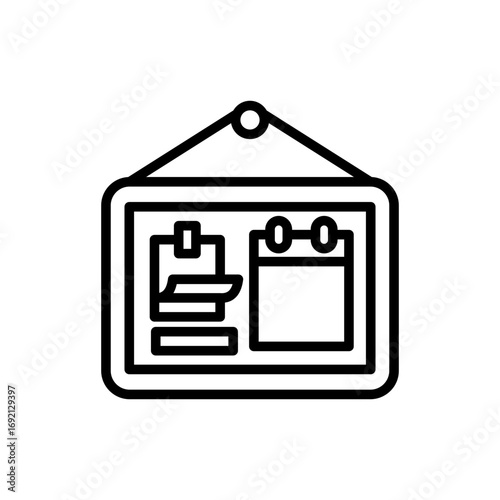 bulletin board