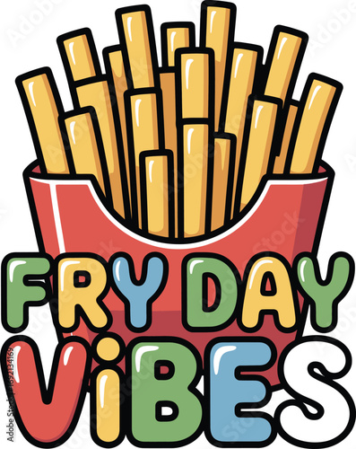 Cute French Fries Fry Cartoon