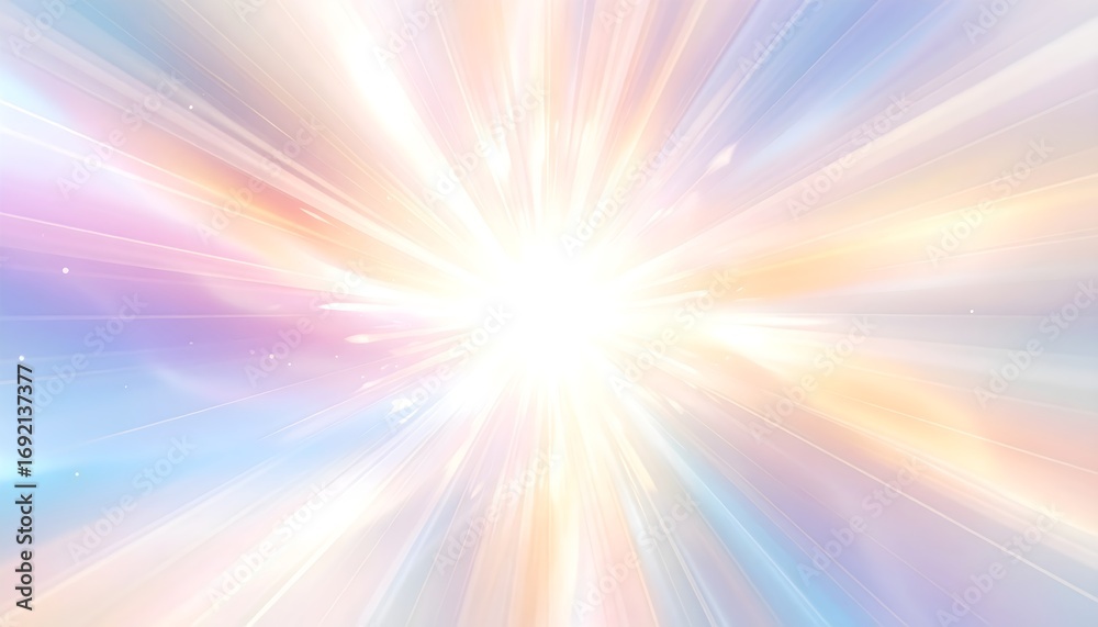 Obraz premium Sacred Light Burst Abstract Background