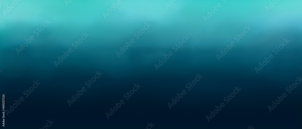 Obraz premium Watercolor background obsidian to aqua gradient color