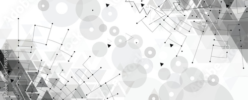 Abstract high technology and science background