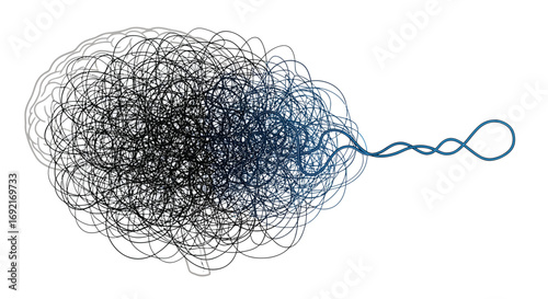 Tangled to Tidy Visualizing Problem Solving and Clarity.