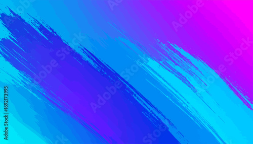 Vibrant Brush Strokes Gradient Background.