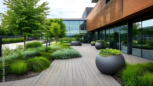 緑と建築の共鳴