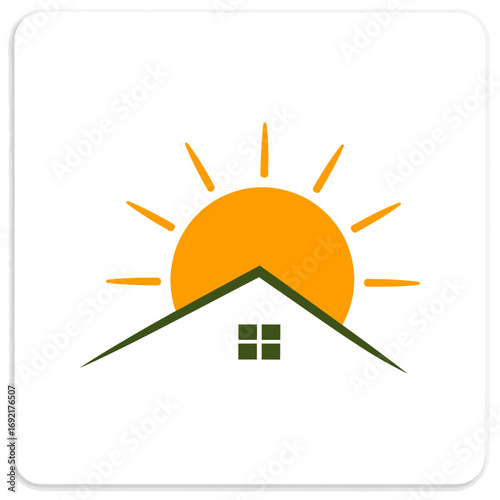 House Roof Sunrise Home Real Estate.