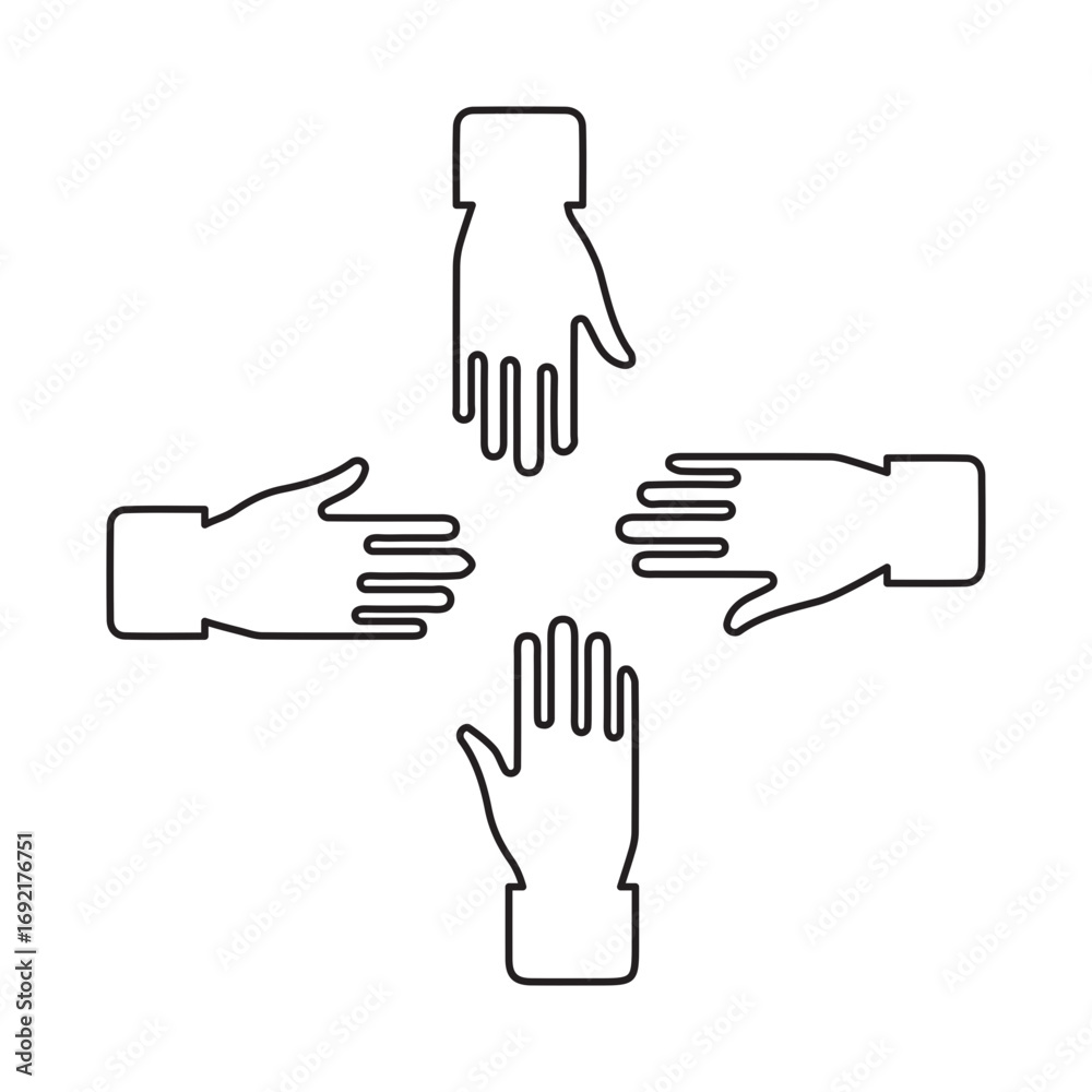Obraz premium United Hands
