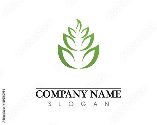 Eco, leaf, athletic, balance, body, brand, care, club, creative,
