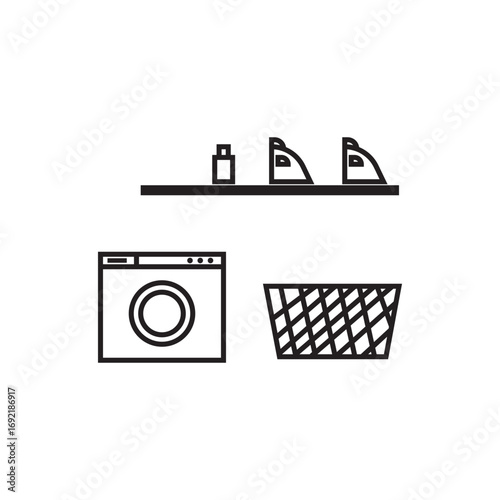laundry room icon
