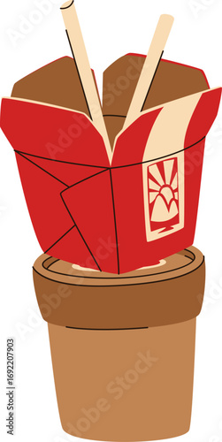 Takeaway Lunch Packaging