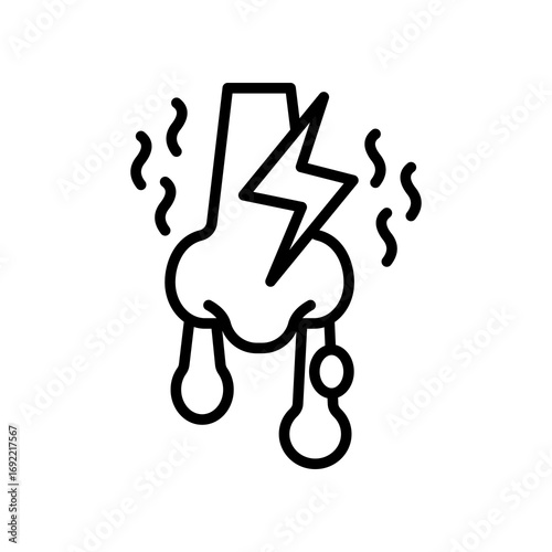 Mucous Barrier line icon
