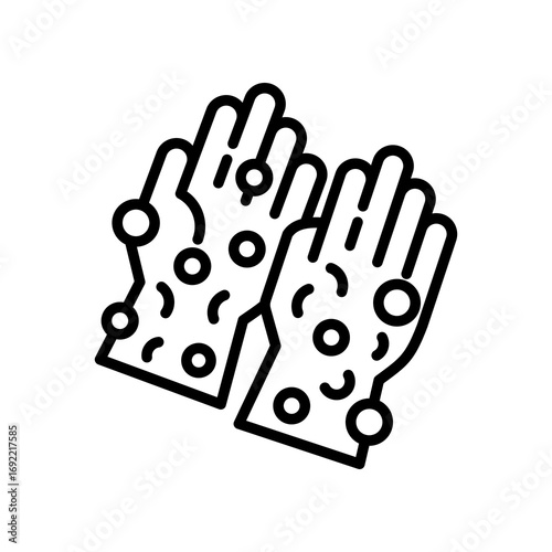 Allergy Response line icon