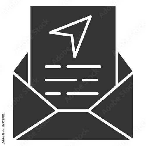 Procurement Glyph Icon Element For Design