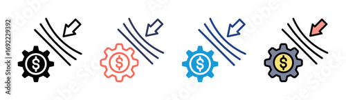 Resilience Icon Set Multiple Style Collection