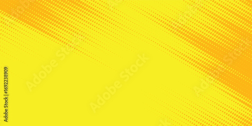 Dots halftone yellow color pattern gradient grunge texture background. Dots pop art comics sport style. vector pattern background eps10