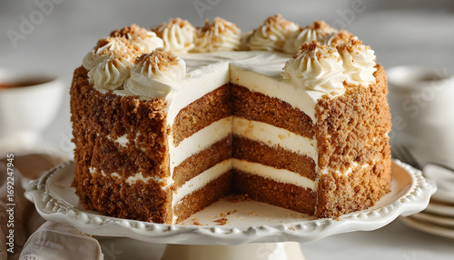 Wallpaper Mural Fluffy Oatmeal Creme Pie Cake with Smooth Layers of Cream Torontodigital.ca