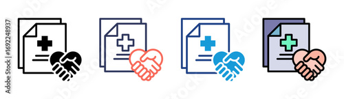 Condition Icon Set Multiple Style Collection