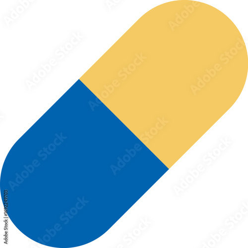 Free Download Capsule Icon – Medicine and Pharmaceutical Vector - GFXLoad