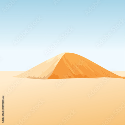 Desert Sand Dune Landscape