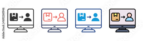 Rollout Icon Set Multiple Style Collection