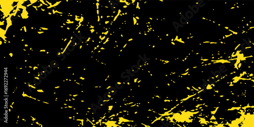 Modern black and gold cracked vector texture background. Vintage illustration populer art