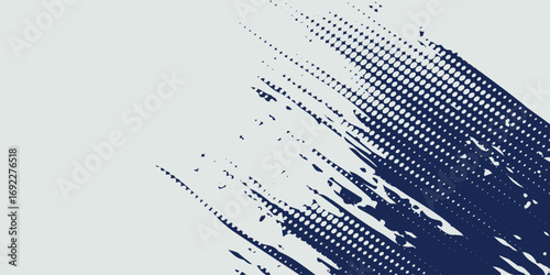Abstract halftone wave dots background. Futuristic twisted grunge. vector illustration eps10