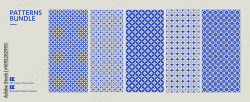 Geometric Asian Japanese Patterns