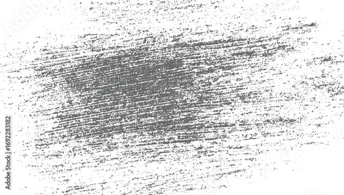 A gray textured background with distressed lines and speckles creating a grunge effect.