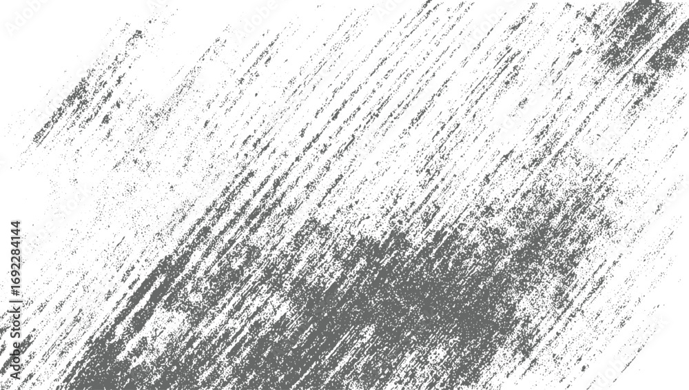 Obraz premium Abstract background with gray textured diagonal lines on a white surface.