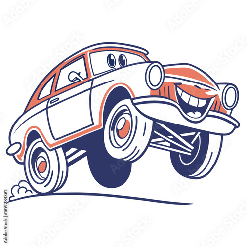 vector illustration of a car