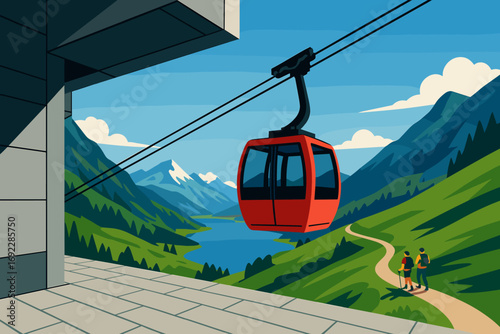 Scenic Mountain Cable Car Ride