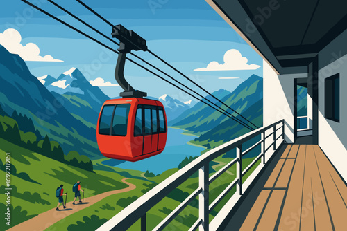 Mountain Cable Car Adventure