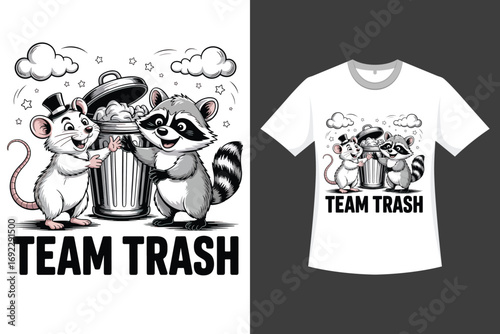 Cats Vector illustration t shirt design