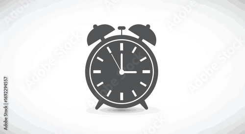 Alarm clock icon symbolizing time and deadline