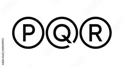 Three stylized copyright symbols arranged in a horizontal row.