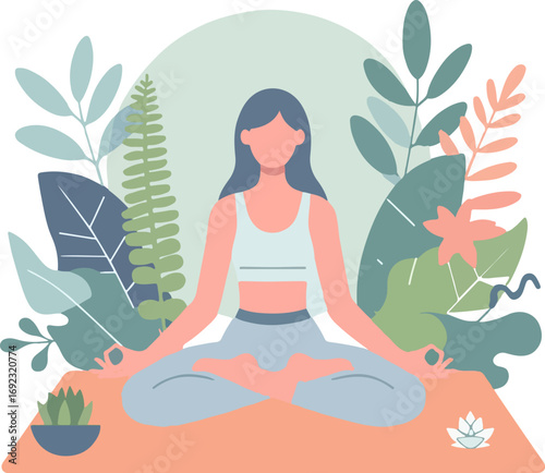 Full_body_vector_illustration_of_a_person_doing_yoga_exercise_in_lotus_position