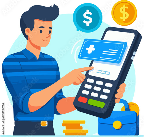 Full_vector_illustration_of_a_person_making_a_payment_with_a_smartphone