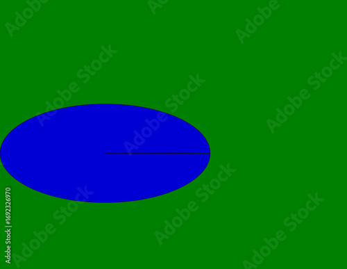 vector illustration of a green arrow