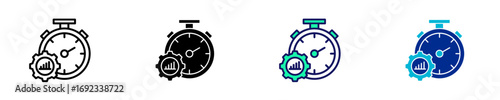 Productivity  Icon Set Multiple Style Collection